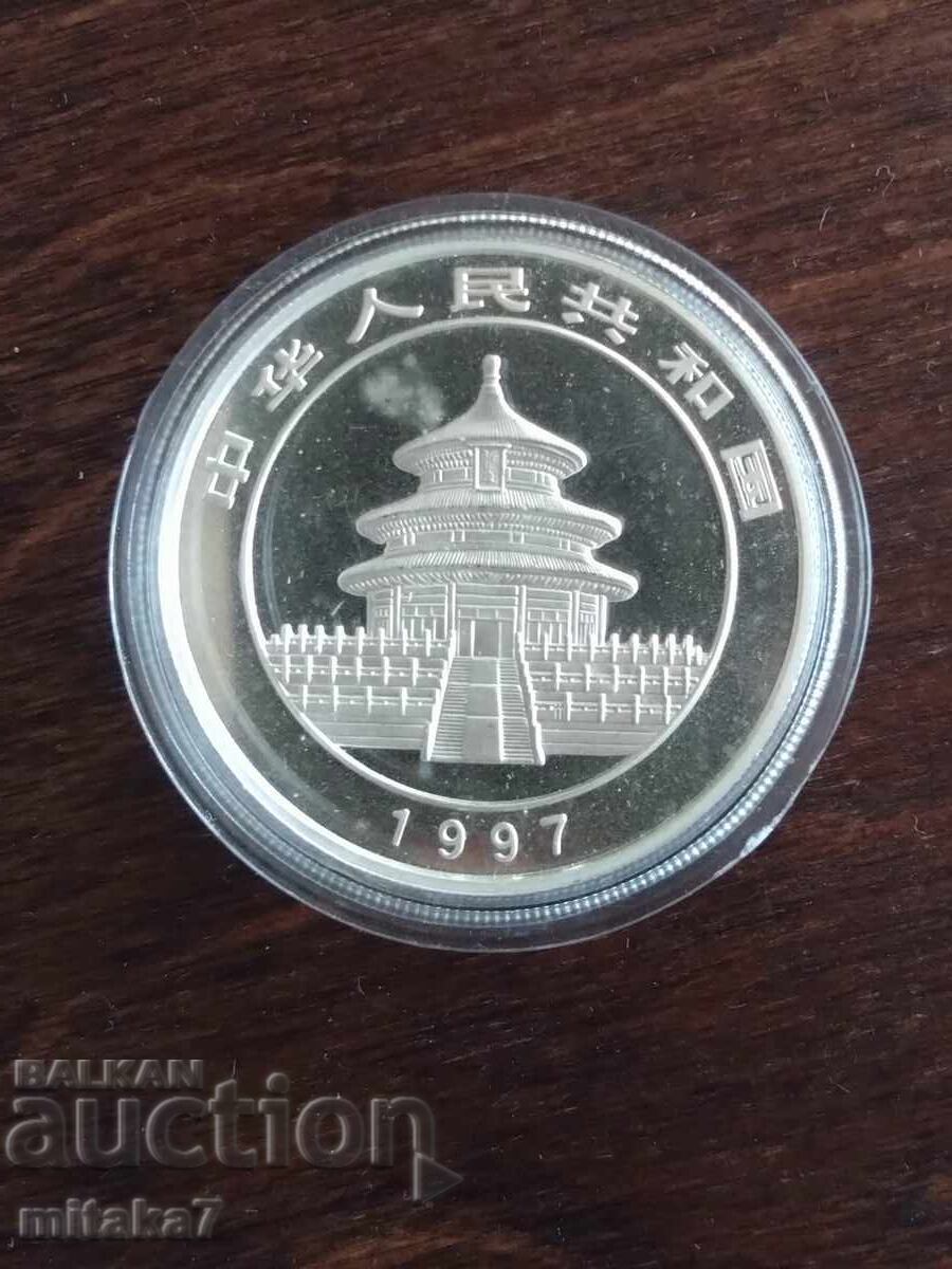 Silver Coin "Chinese Panda", 1oz, 1997 with price 210.00 BGN | € 107.37