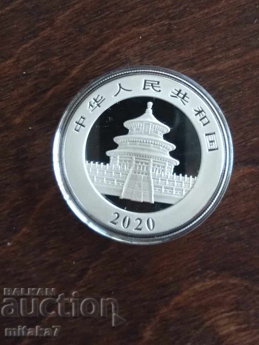 Silver Coin "Chinese Panda", 30 g, 2020 with price 119.00 BGN | € 60.84 Silver Coin "Chinese Panda", 30 g, 2020 with price 119.00 BGN | € 60.84