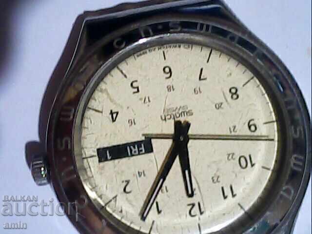 Auction Beautiful Swatch watch, working Auction Beautiful Swatch watch, working