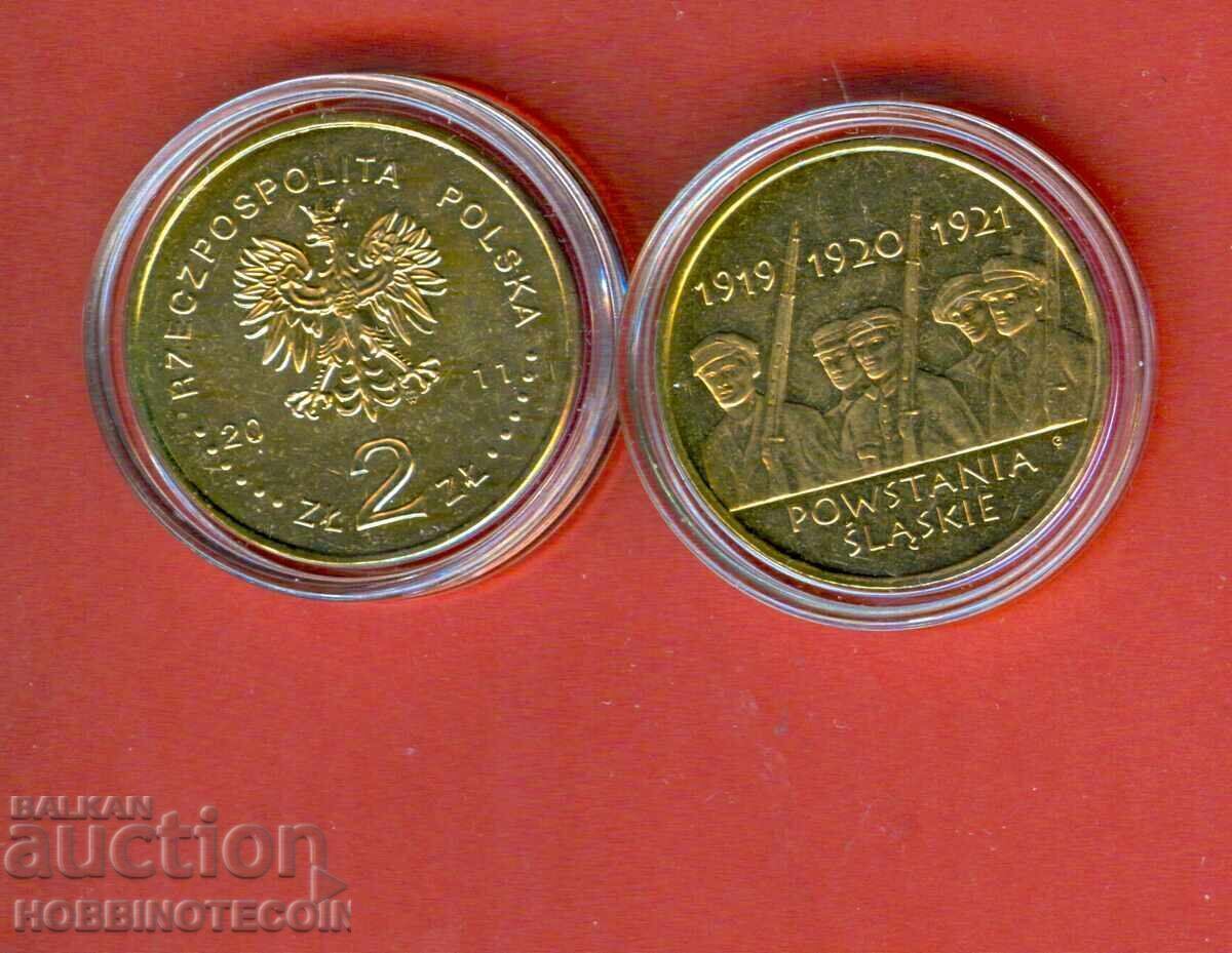 ΠΟΛΩΝΙΑ POLAND 2 Złoty POWSTANIA SLASKIE έκδοση 2011 ΝΕΟ UNC