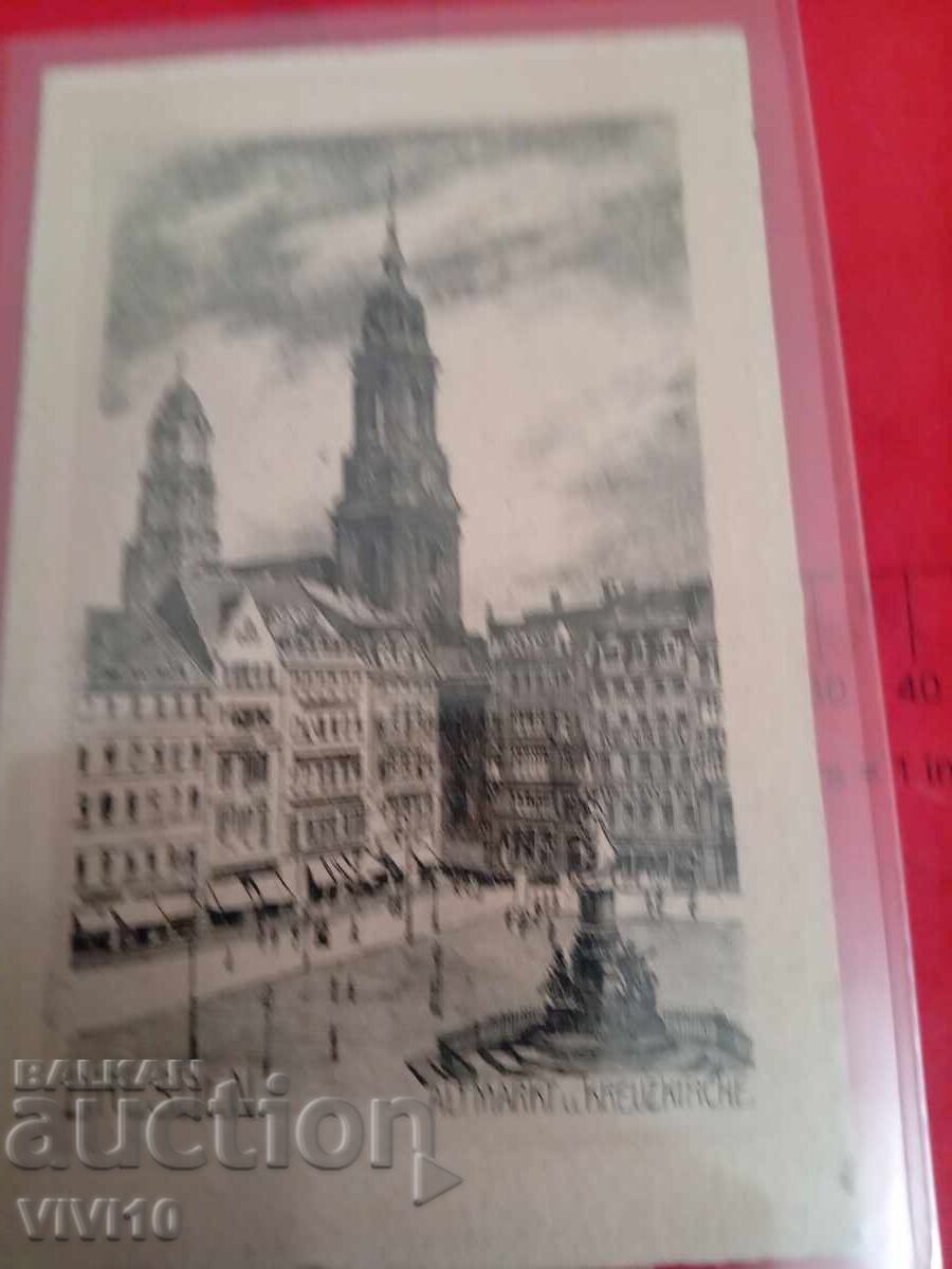 Carte poștală veche, Germania Carte poștală veche, Germania