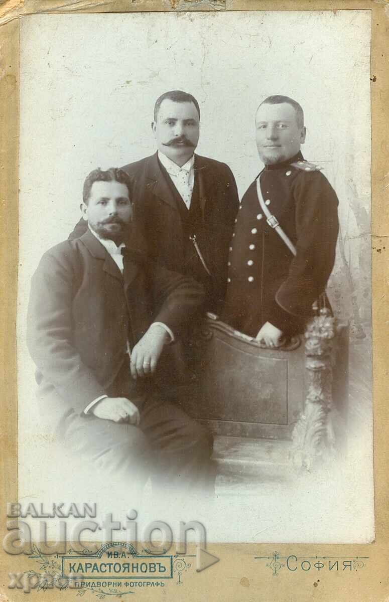 СТАРА ФОТОГРАФИЯ - КАРТОН - ИВ.КАРАСТОЯНОВ - СОФИЯ - 1036 СТАРА ФОТОГРАФИЯ - КАРТОН - ИВ.КАРАСТОЯНОВ - СОФИЯ - 1036