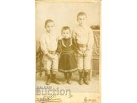 FOTOGRAFIE VECHE - CARTON - I.KOKINOS - BURGAS - 1195