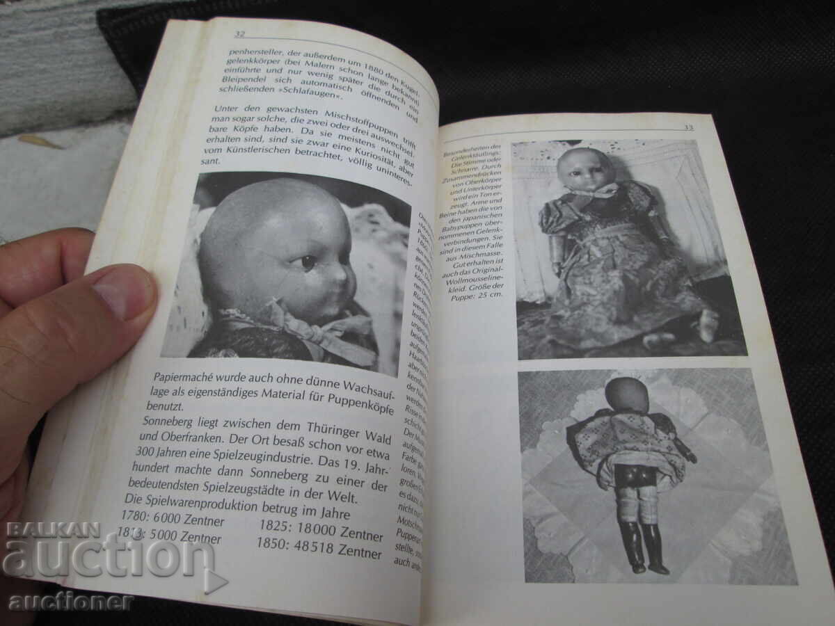 КАТАЛОГ ,  НА АНТИКВАРНИ КУКЛИ-1984 с цена 100.00 лв. | € 51.13