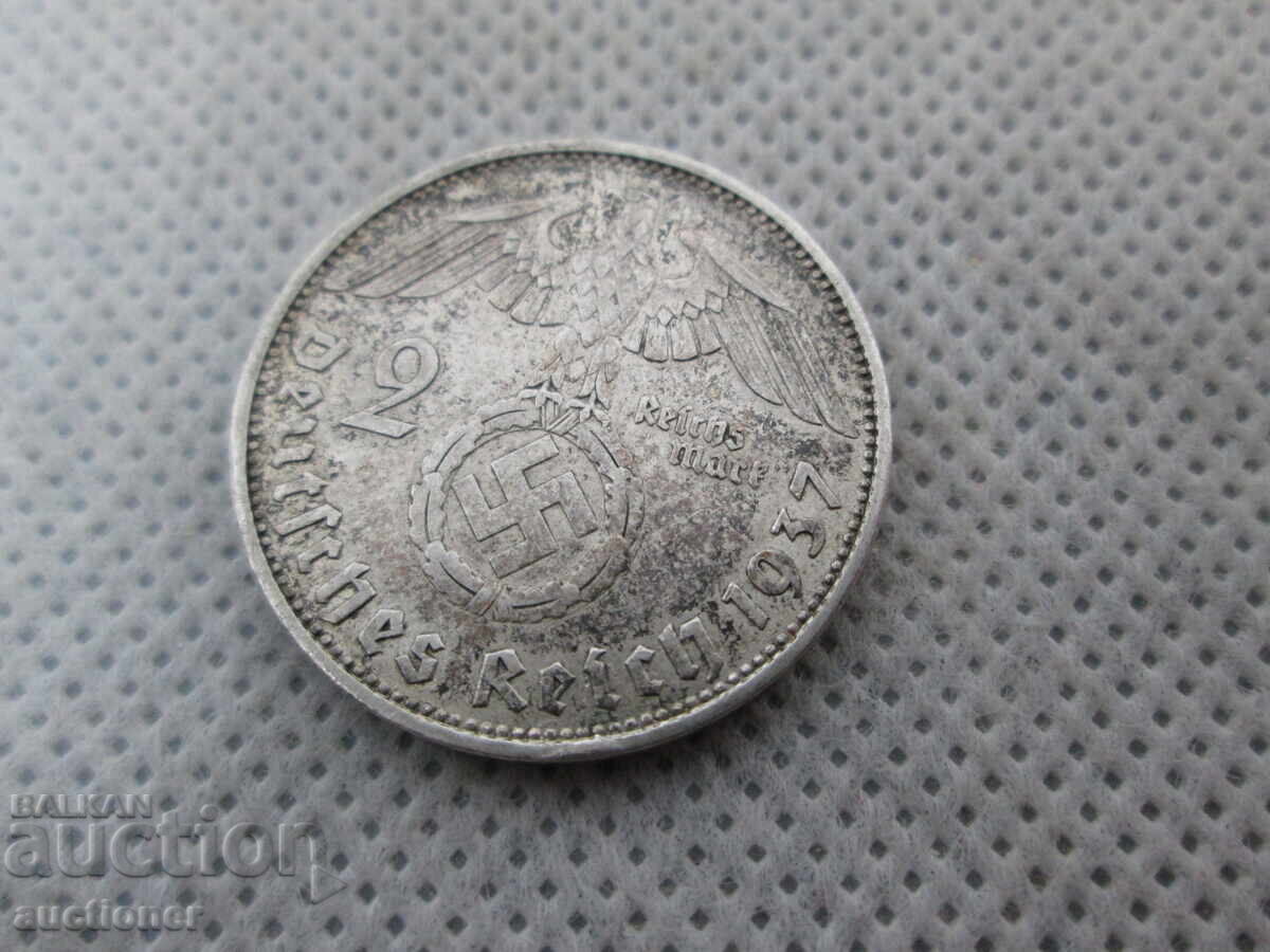 2 Reichsmarks - 1937