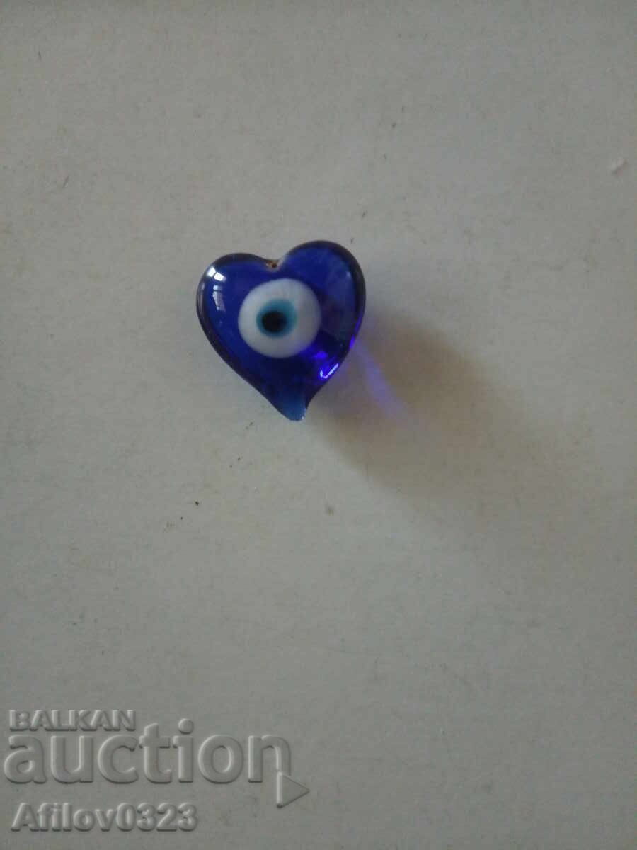 Heart with the all-seeing eye - against the evil eye with price 0.50 BGN | € 0.26