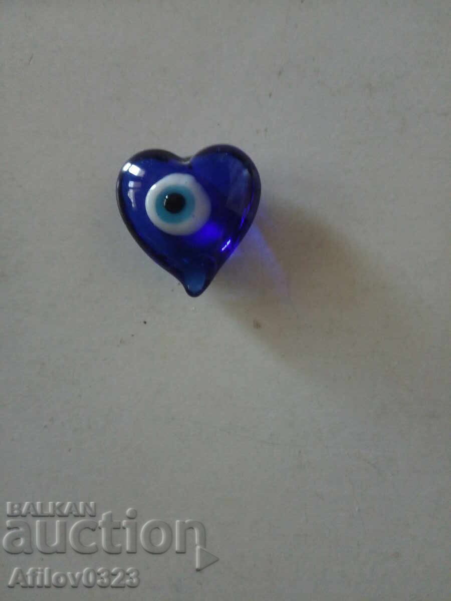 Heart with the all-seeing eye - against the evil eye