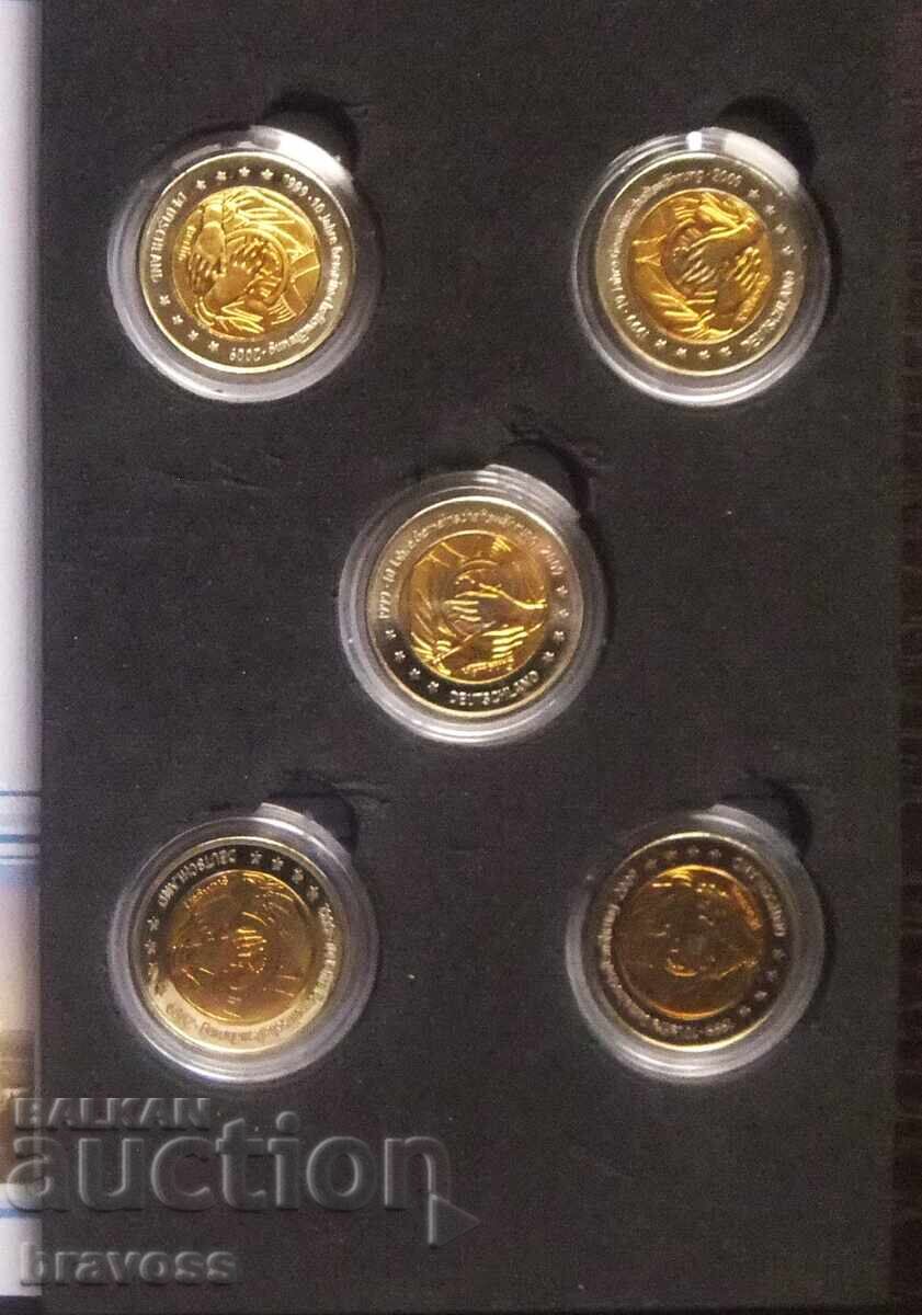 Аукцион Германия - евро сет - 1999- 2009 - проби - RR Аукцион Германия - евро сет - 1999- 2009 - проби - RR