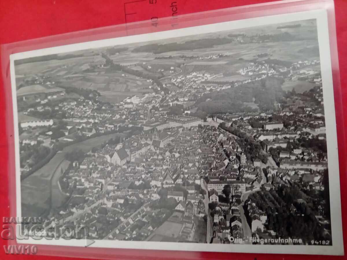 Carte poștală veche, 1938