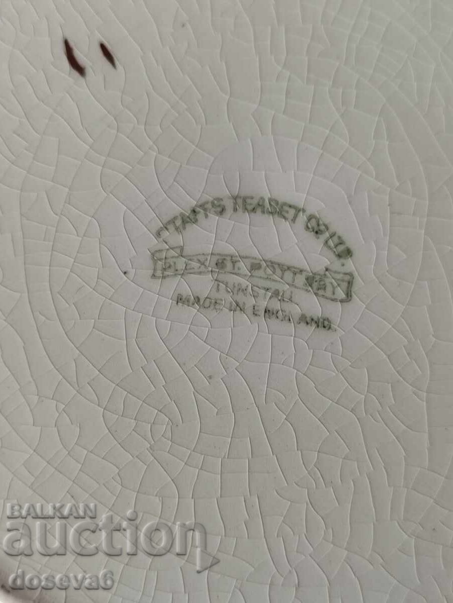 STAFFS TEASET CO. LTD. PLEX ST. POTTERY TUNSTALL - 5