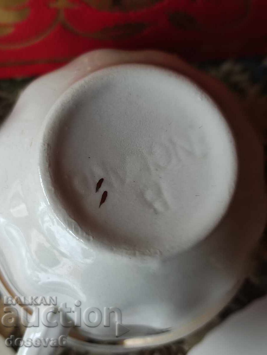 STAFFS TEASET CO. LTD. PLEX ST. POTTERY TUNSTALL - 6