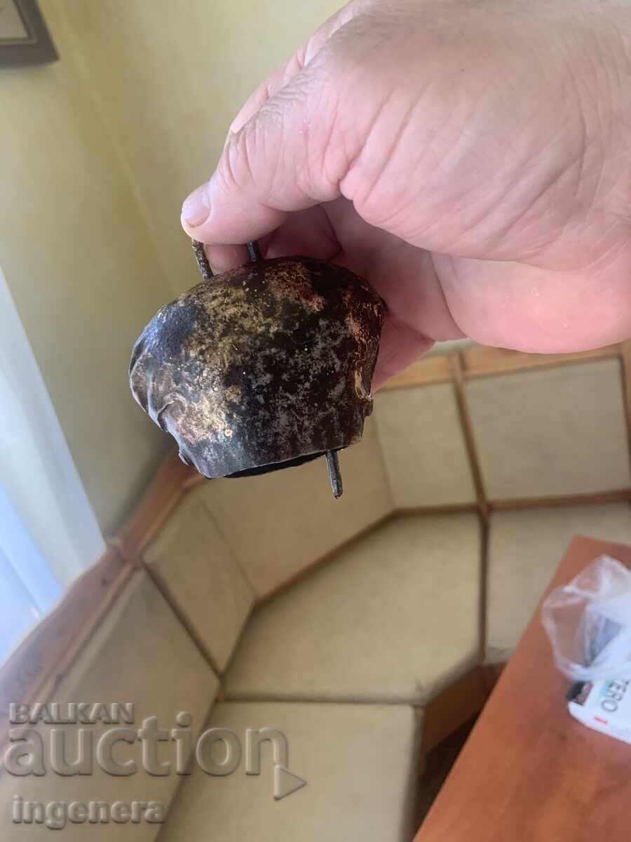 Cazan de bumbac, clopot de clopot, vechi cu preț 18.00 BGN | € 9.20