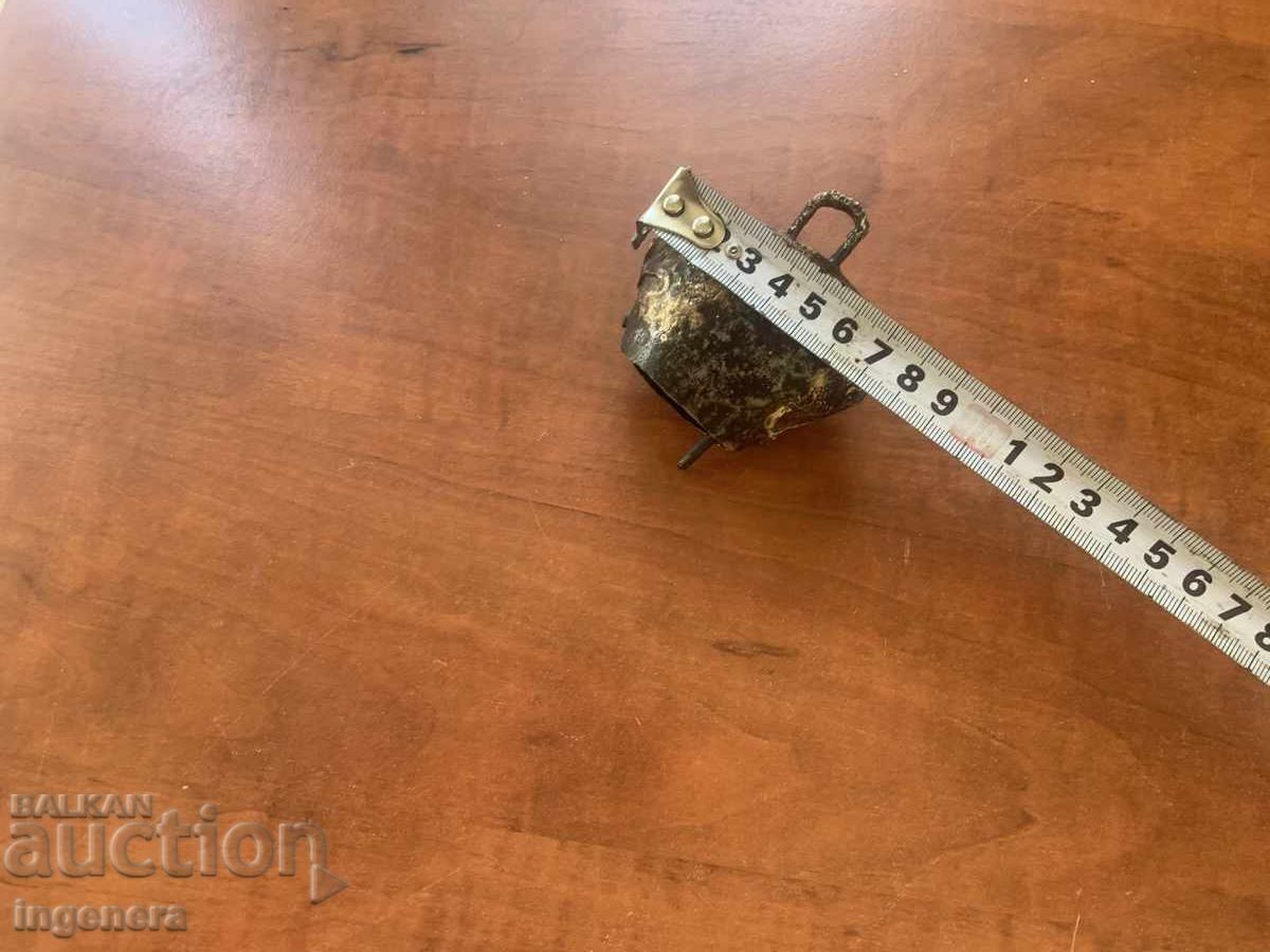 Cazan de bumbac, clopot de clopot, vechi - 6