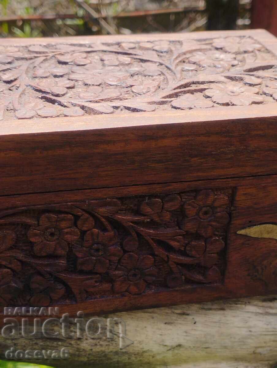 Beautiful wooden box in boho style with price 30.00 BGN | € 15.34
