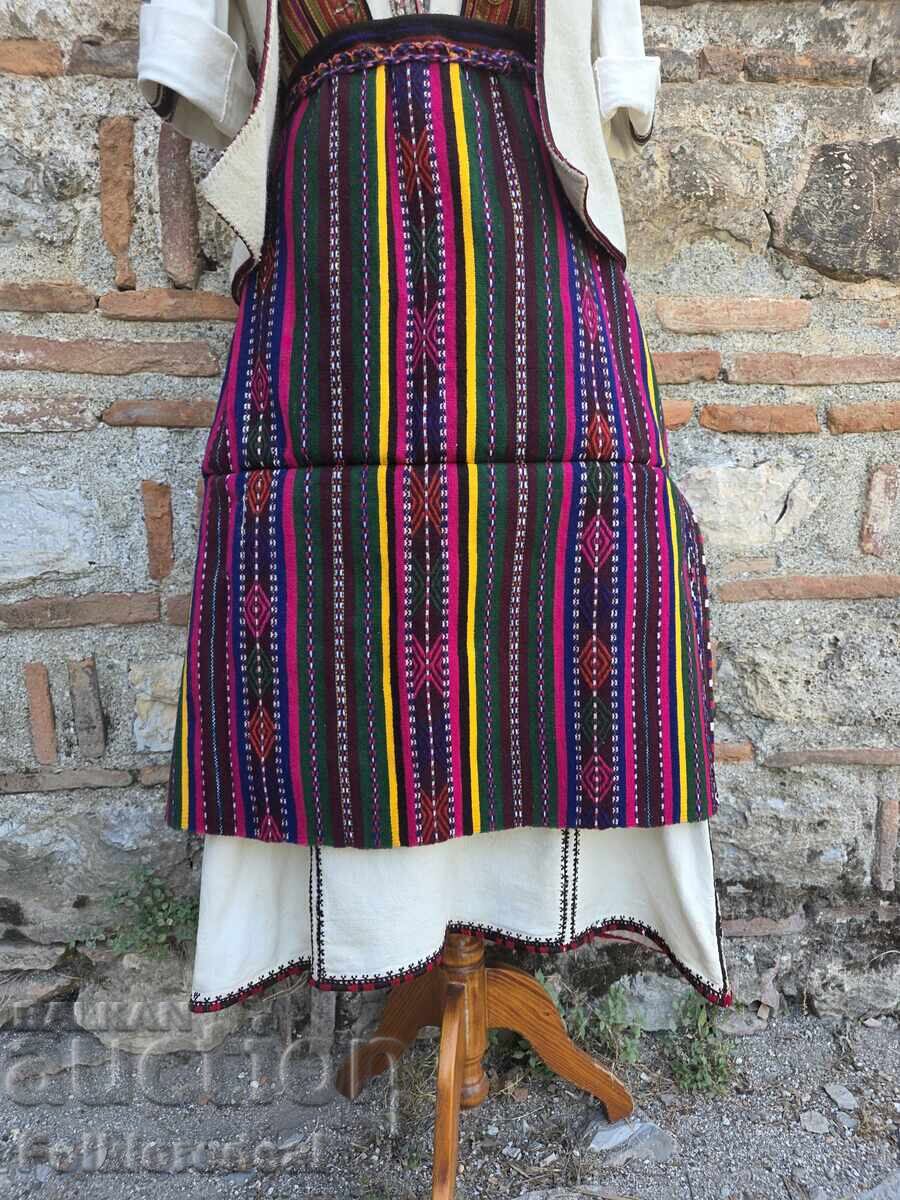 Auction  Woman's costume from Dolni Polog with a bridal shirt