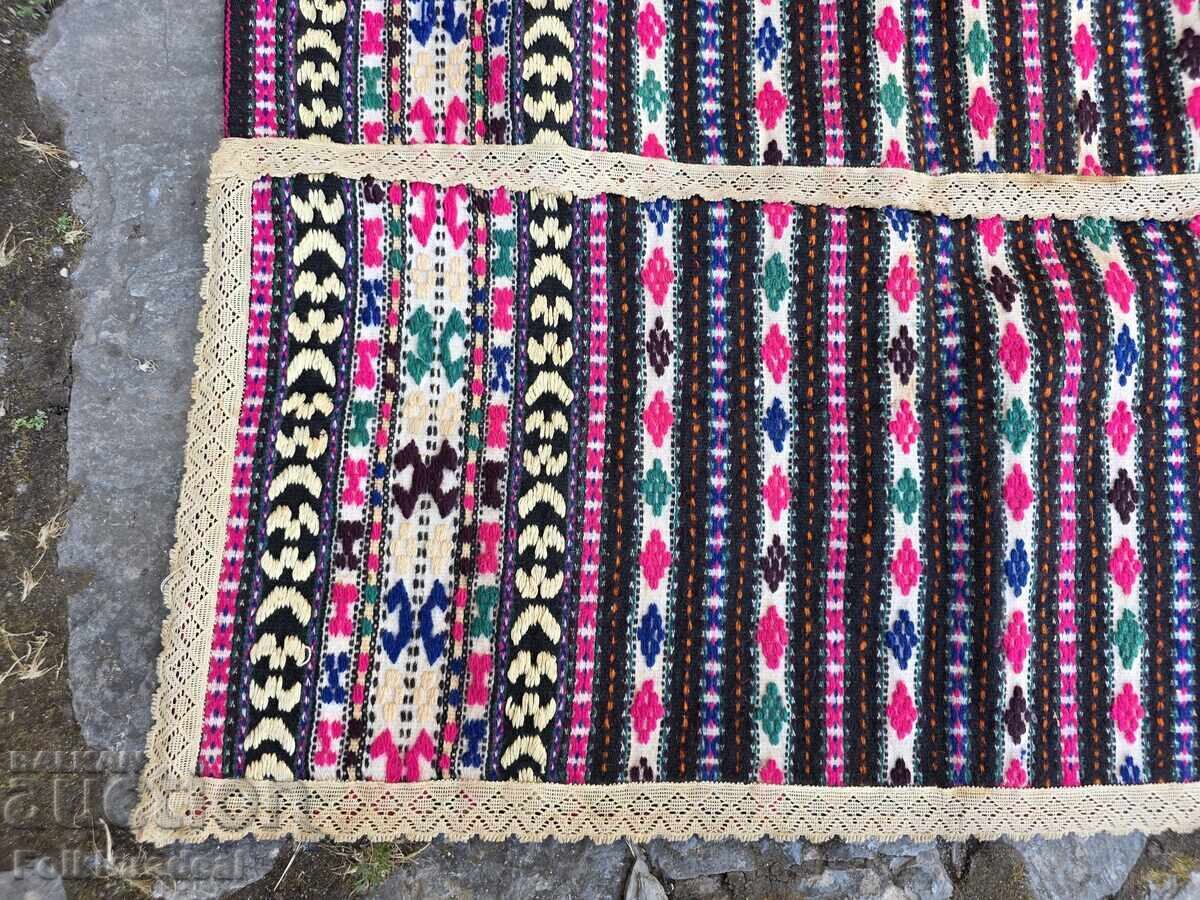 Auction  Unique and rare apron for traditional costume from Skopje Blatija