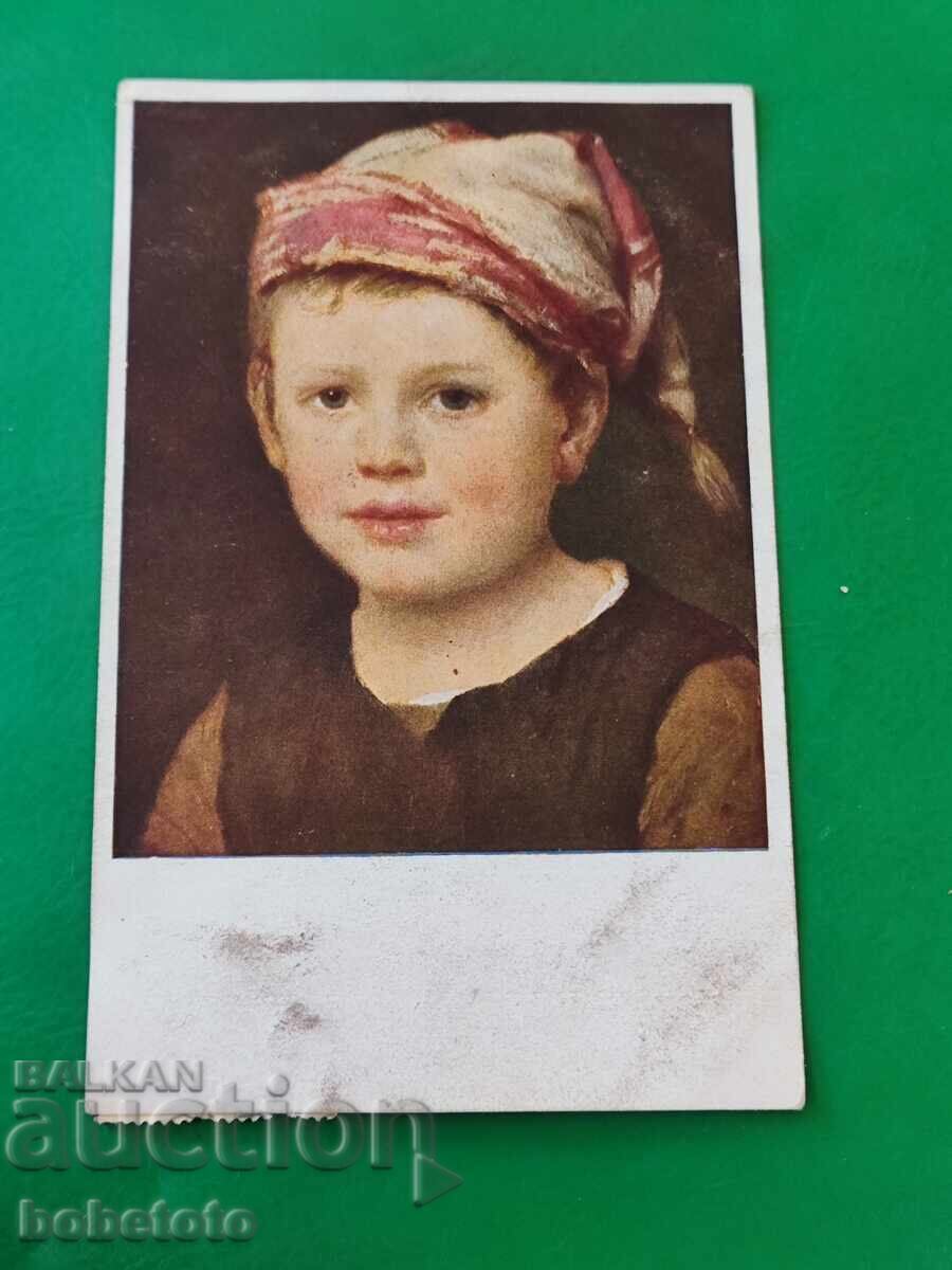 Carte poștală colorată veche Carte poștală colorată veche