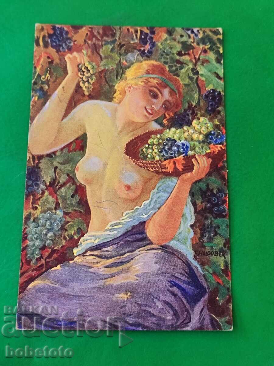 Carte poștală colorată veche Carte poștală colorată veche