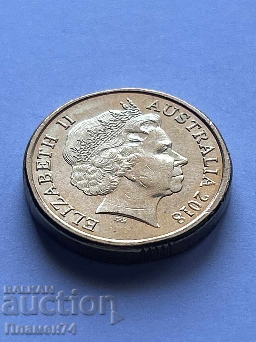 2 δολάρια 2018 Αυστραλία Αιώνια Φλόγα