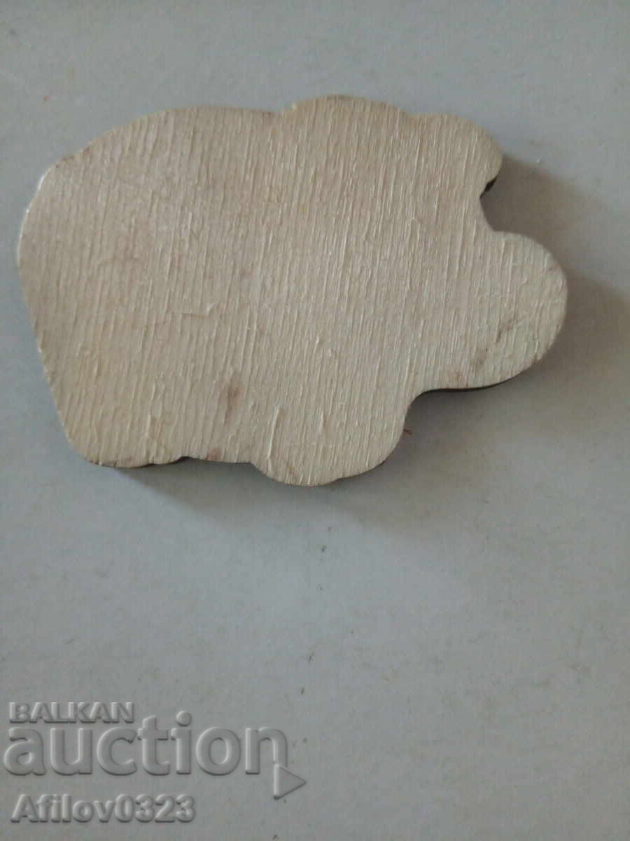 Μικρό ξύλινο ειδώλιο - Κινέζικο έτος του Χοίρου - 2024 με τιμή 1.00 BGN | € 0.51