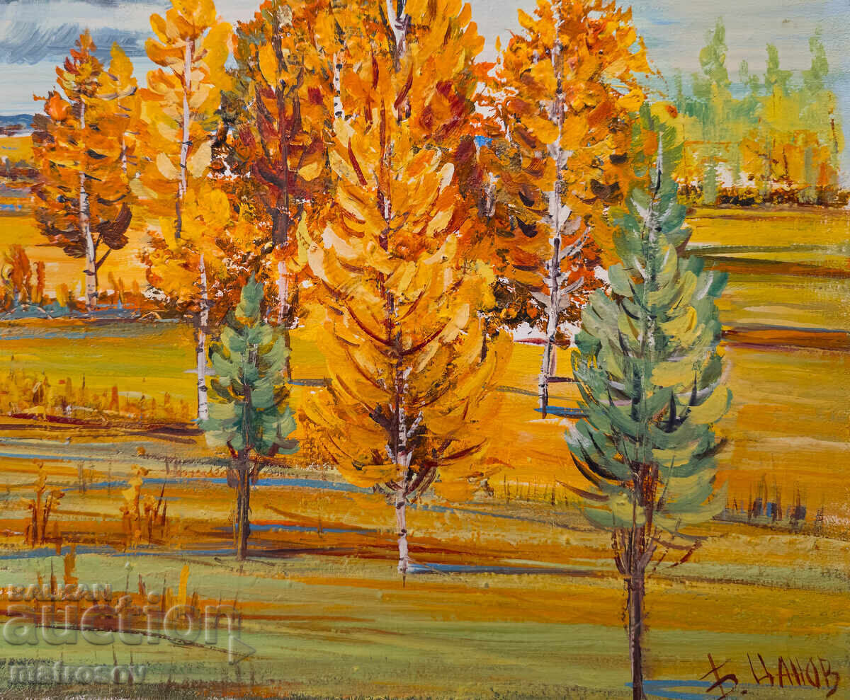 Μπόρις Τσάνοφ πίνακας ελαιογραφίας, τοπίο - 5 Μπόρις Τσάνοφ πίνακας ελαιογραφίας, τοπίο - 5