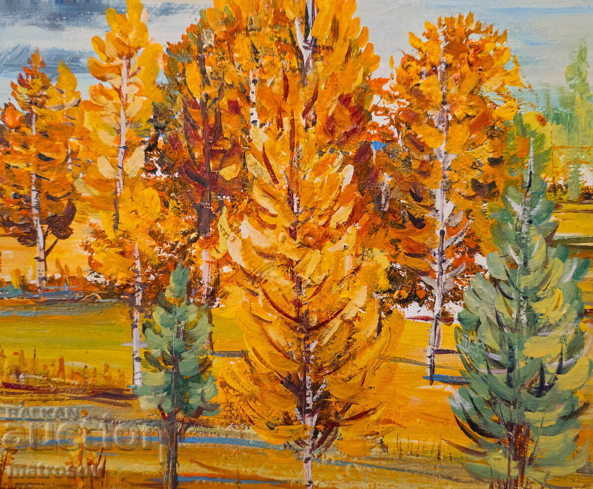 Μπόρις Τσάνοφ πίνακας ελαιογραφίας, τοπίο - 6 Μπόρις Τσάνοφ πίνακας ελαιογραφίας, τοπίο - 6