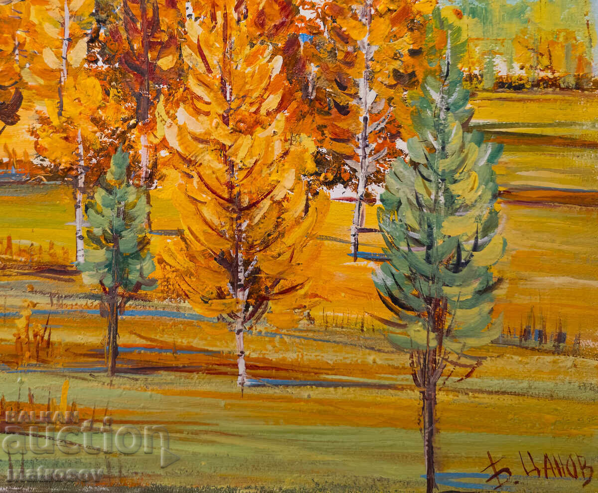 Μπόρις Τσάνοφ πίνακας ελαιογραφίας, τοπίο - 7 Μπόρις Τσάνοφ πίνακας ελαιογραφίας, τοπίο - 7