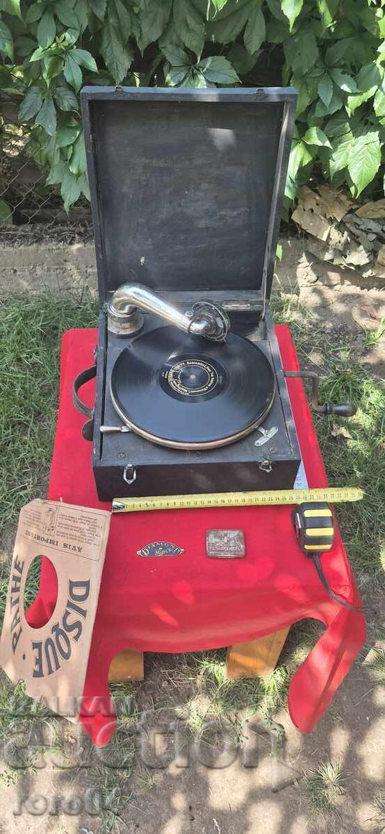 GRAMOFON - MANIVELĂ - PATHE DIAMOND - WW I