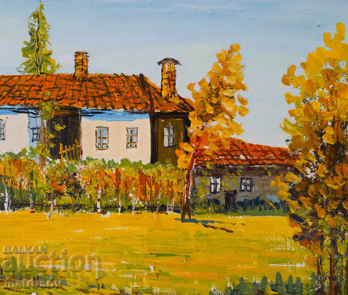 Boris Tsanov Oil Painting, Landscape - 5