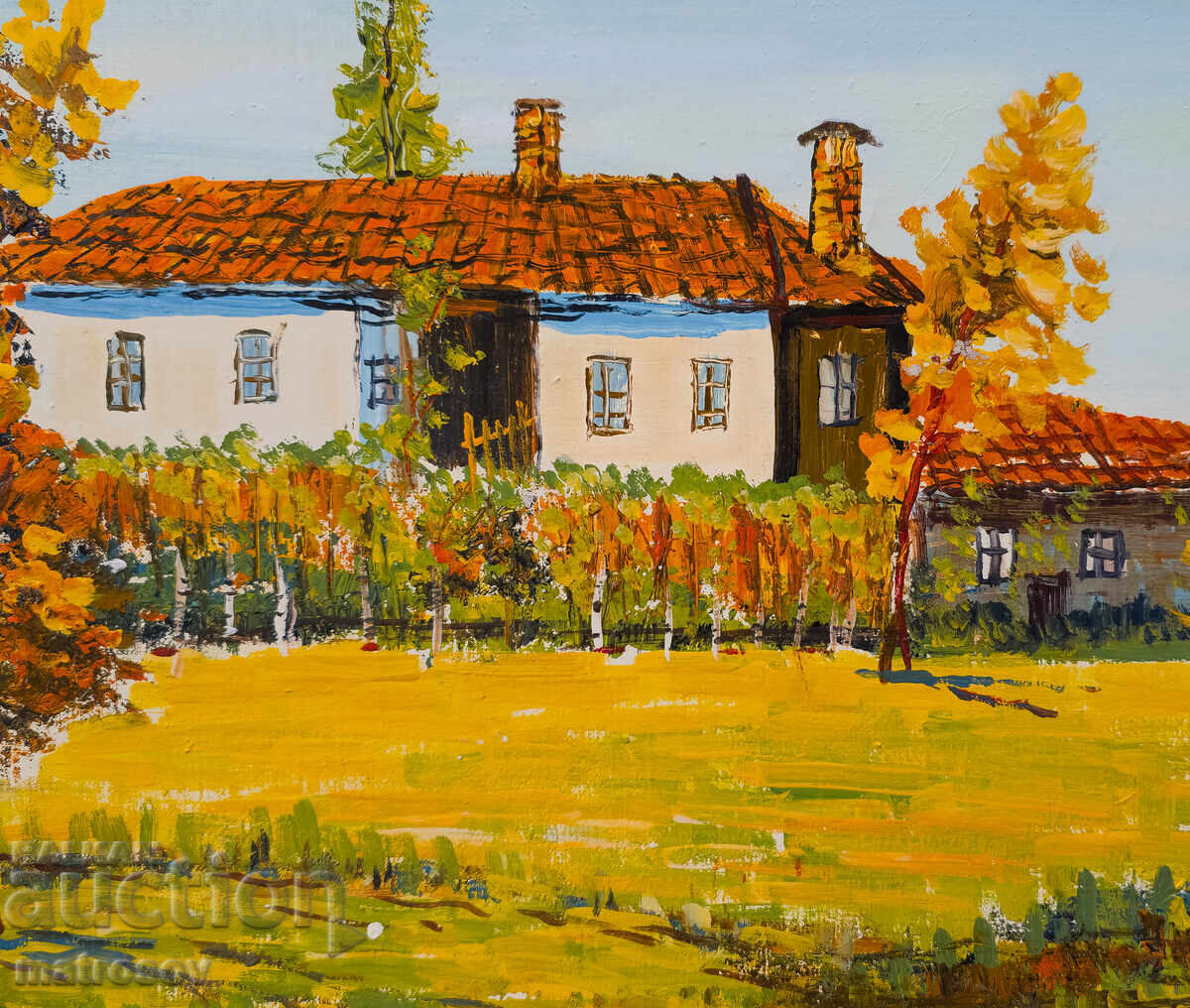 Boris Tsanov Oil Painting, Landscape - 6