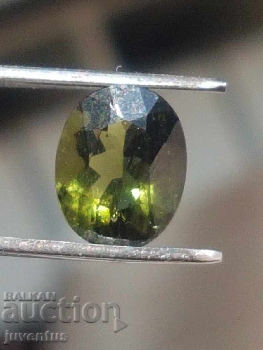 ΦΑΣΕΤΩΜΕΝΟ ΜΟΛΔΑΒΙΤ 1.45 ct. 8.5x6.8mm ΦΑΣΕΤΩΜΕΝΟ ΜΟΛΔΑΒΙΤ 1.45 ct. 8.5x6.8mm
