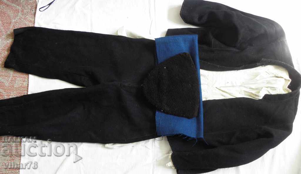COSTUM POPULAR VECHI CU CĂCIULĂ ȘI BRÂU - 7