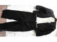 COSTUM POPULAR VECHI CU CĂCIULĂ ȘI BRÂU