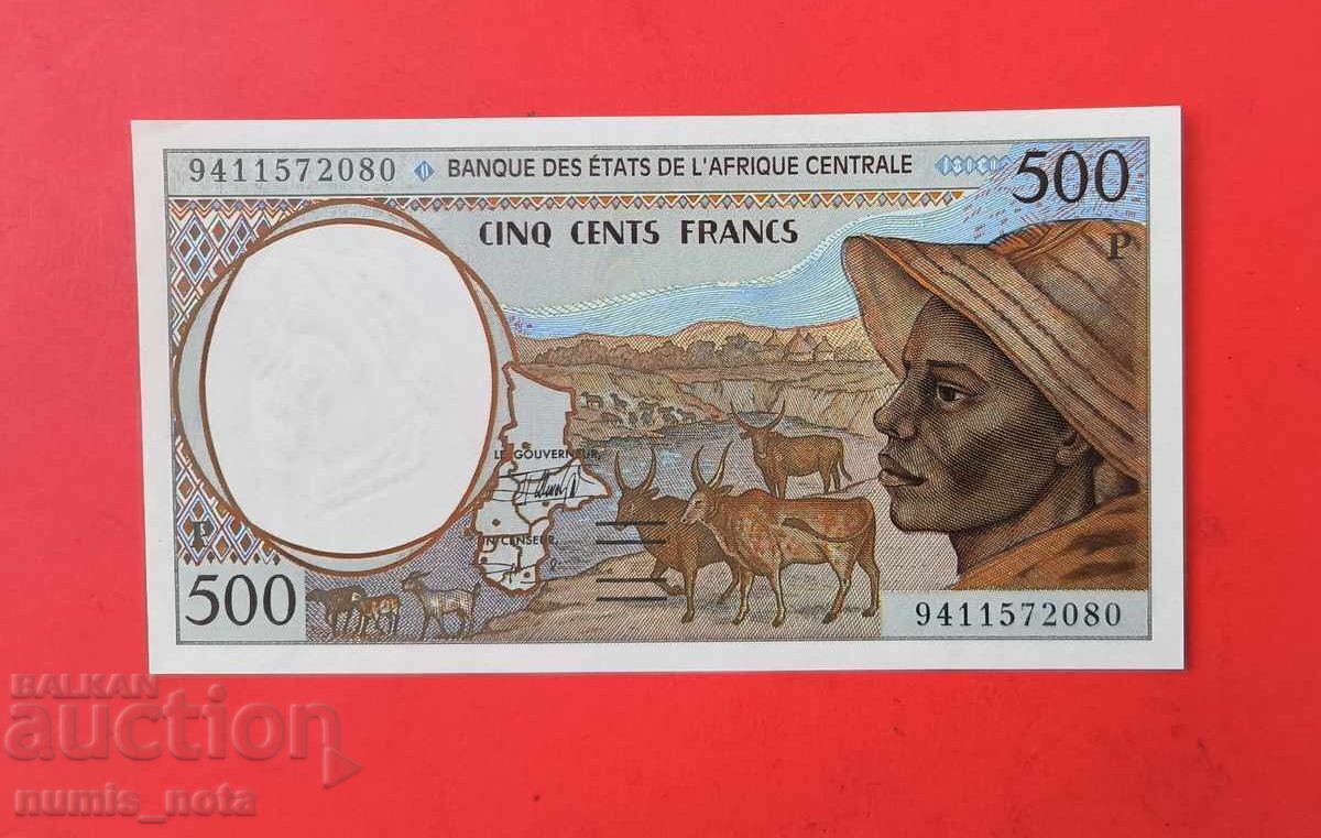 500 φράγκα 1994 Κεντρική Αφρική Τσαντ 500 φράγκα 1994 Κεντρική Αφρική Τσαντ