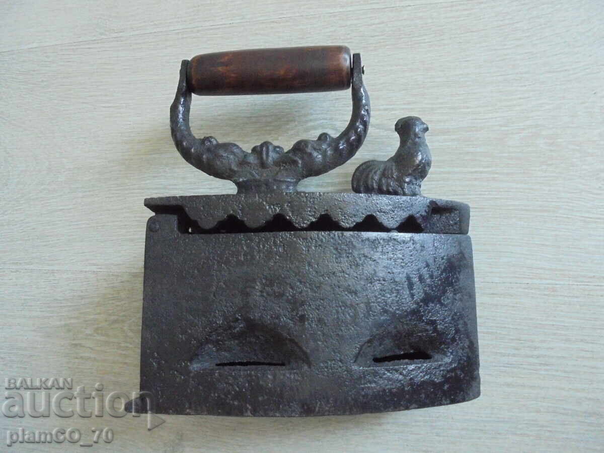 Delivery of Antique charcoal iron