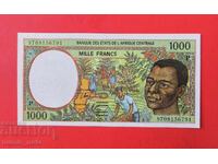 1000 φράγκα 1997 Κεντρική Αφρική Τσαντ