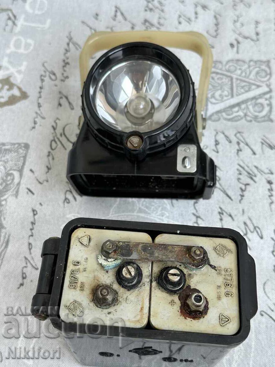 Lanterna veche de miner GLZ - 6