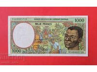 1000 franci 1995 Africa Centrală RCA