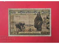 500 Francs 1959 West Africa Senegal