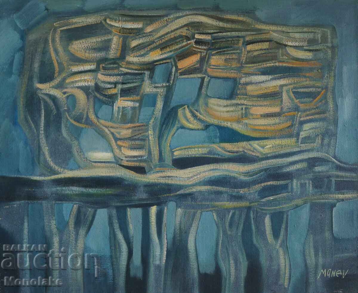NIKOLA MANEV (1940-2018) painting with price 4900.00 BGN | € 2505.33