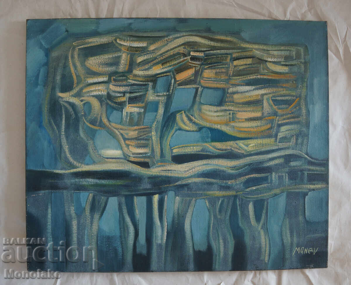 NIKOLA MANEV (1940-2018) painting