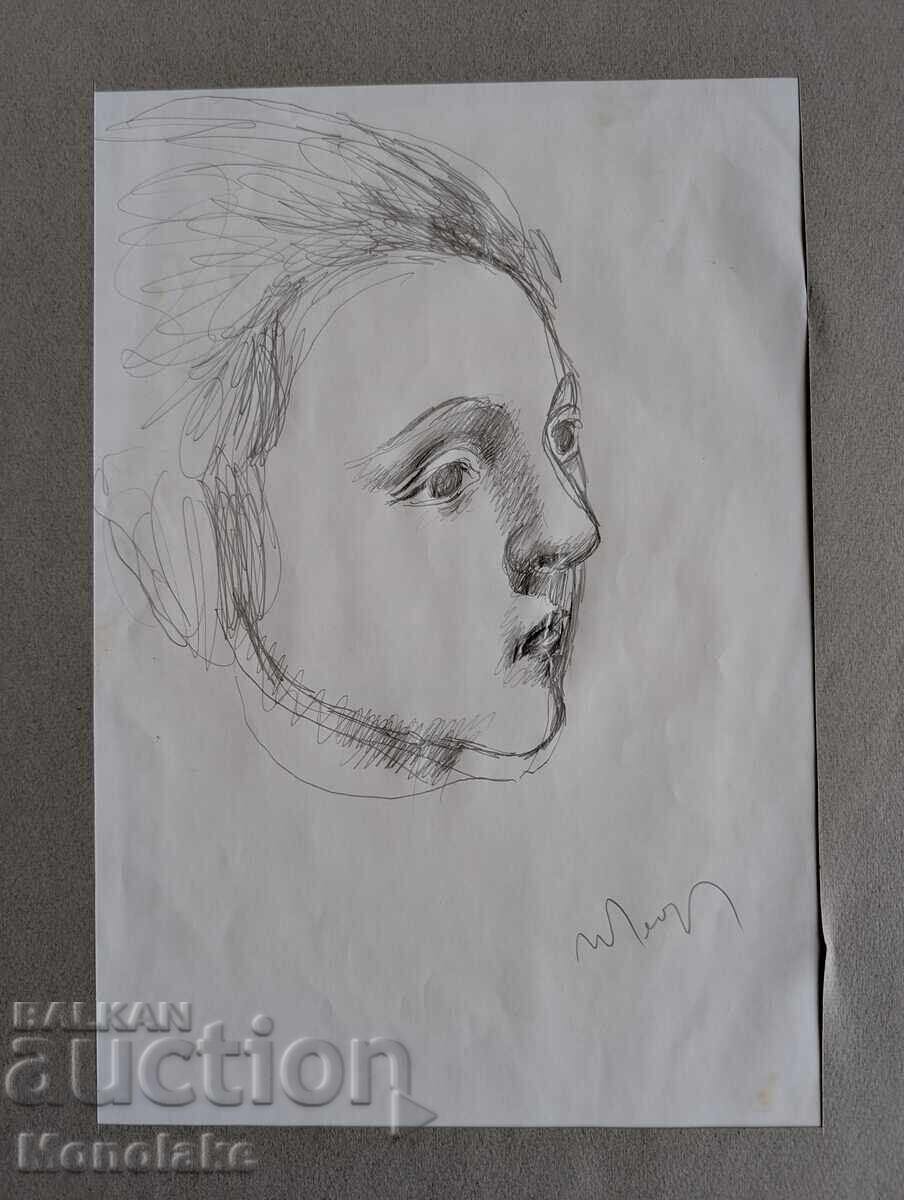 Ιβάν Γκεοργκίεφ – Ρέμπραντ (1938-1994) σχέδιο