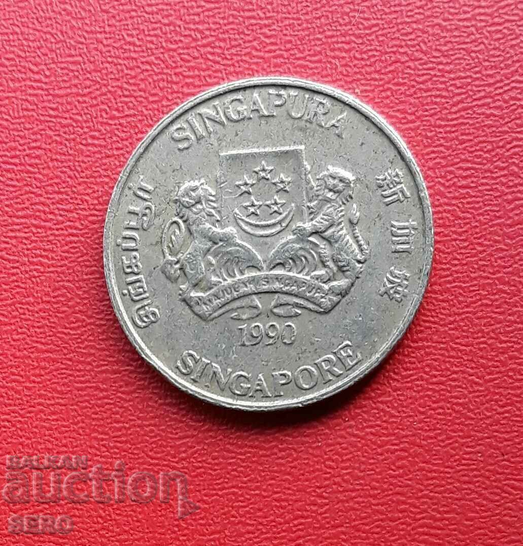 Singapore-20 cents 1990 Singapore-20 cents 1990
