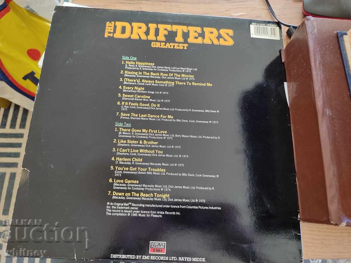 Παράδοση Δίσκος βινυλίου Drifters