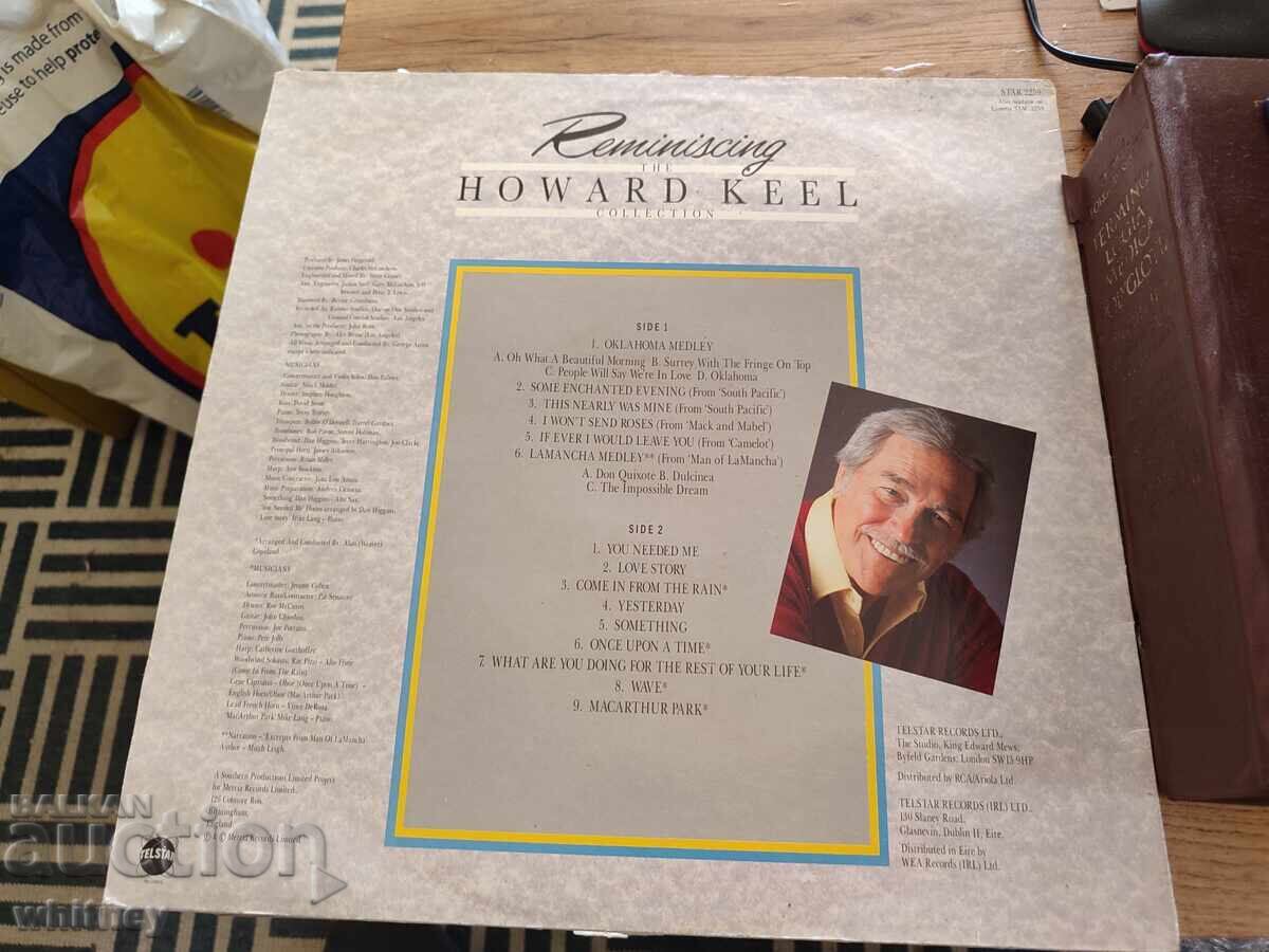 Disc de gramofon Howard Keel cu preț 8.99 BGN | € 4.60