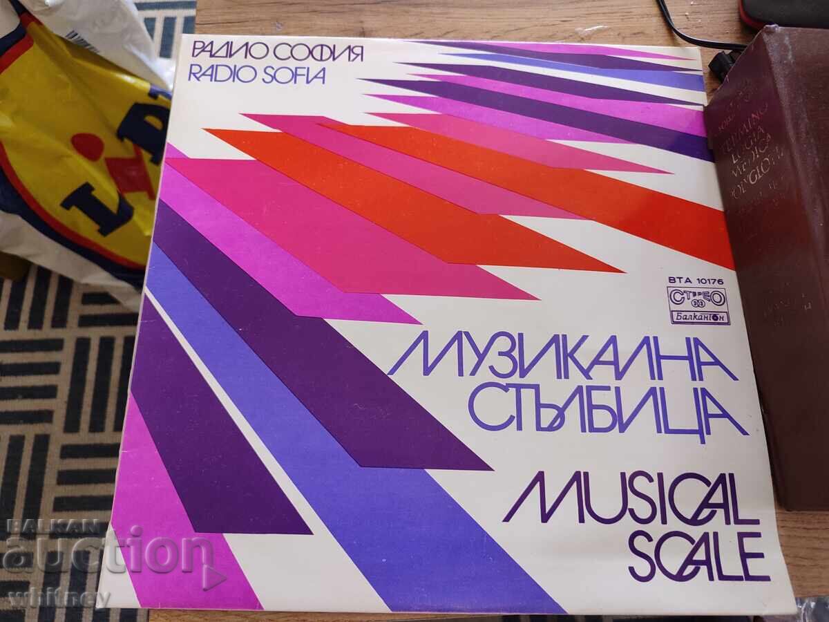 Disc gramofon Scară muzicală