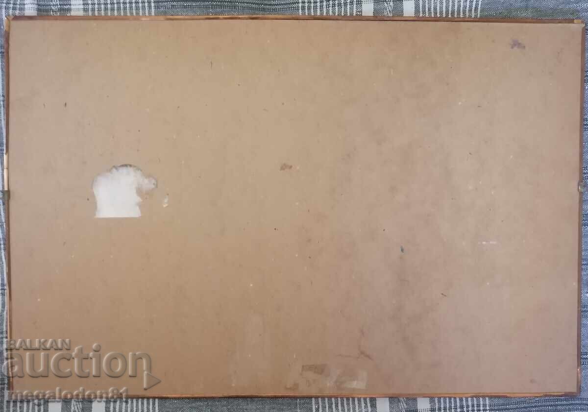 Reproducere veche sovietică, peisaj forestier cu preț 15.00 BGN | € 7.67