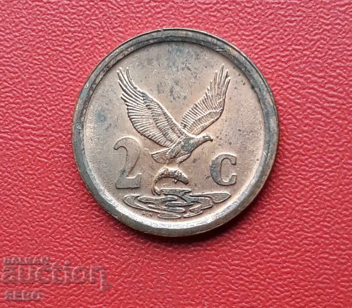 Africa de Sud - 2 cenți 1995 Africa de Sud - 2 cenți 1995