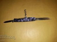 Old pocket knife, leg, Sickle and hammer in Veliko Tarnovo