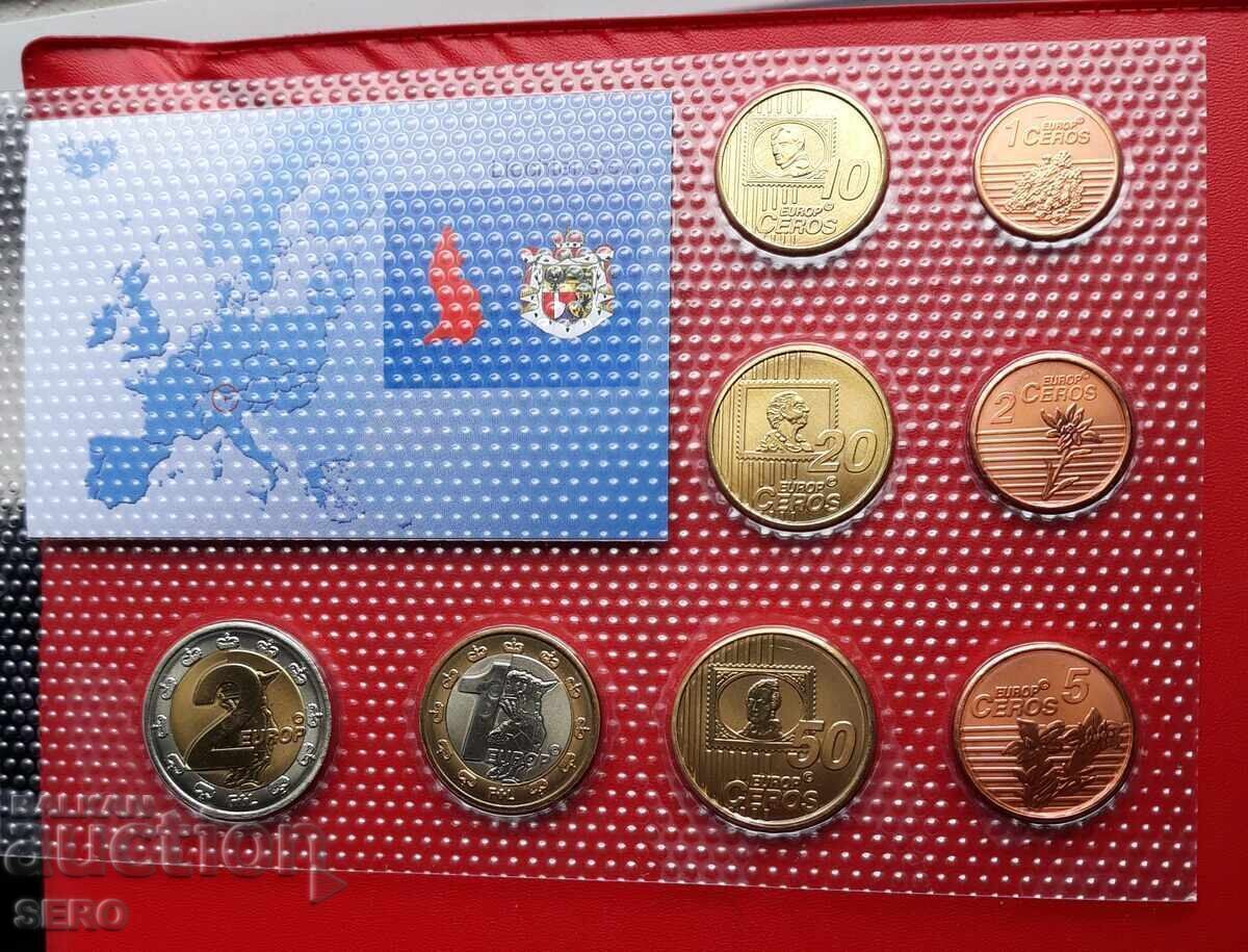 Liechtenstein-SET 2004 of 8 proof euro coins with price 9.01 BGN | € 4.61 Liechtenstein-SET 2004 of 8 proof euro coins with price 9.01 BGN | € 4.61